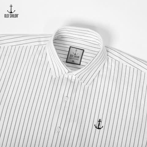  Áo Sơ Mi Tay Dài Form Basic Old Sailor - SMWH 88647 - BigSize Up To 5XL - 88647 