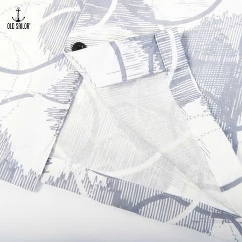  Áo Sơ Mi Nam Cuban Old Sailor - SMWH88643 - Big Size Upto 6XL 
