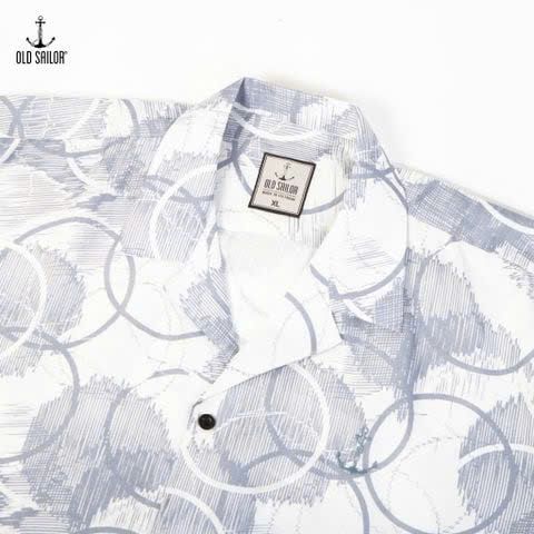  Áo Sơ Mi Nam Cuban Old Sailor - SMWH88643 - Big Size Upto 6XL 