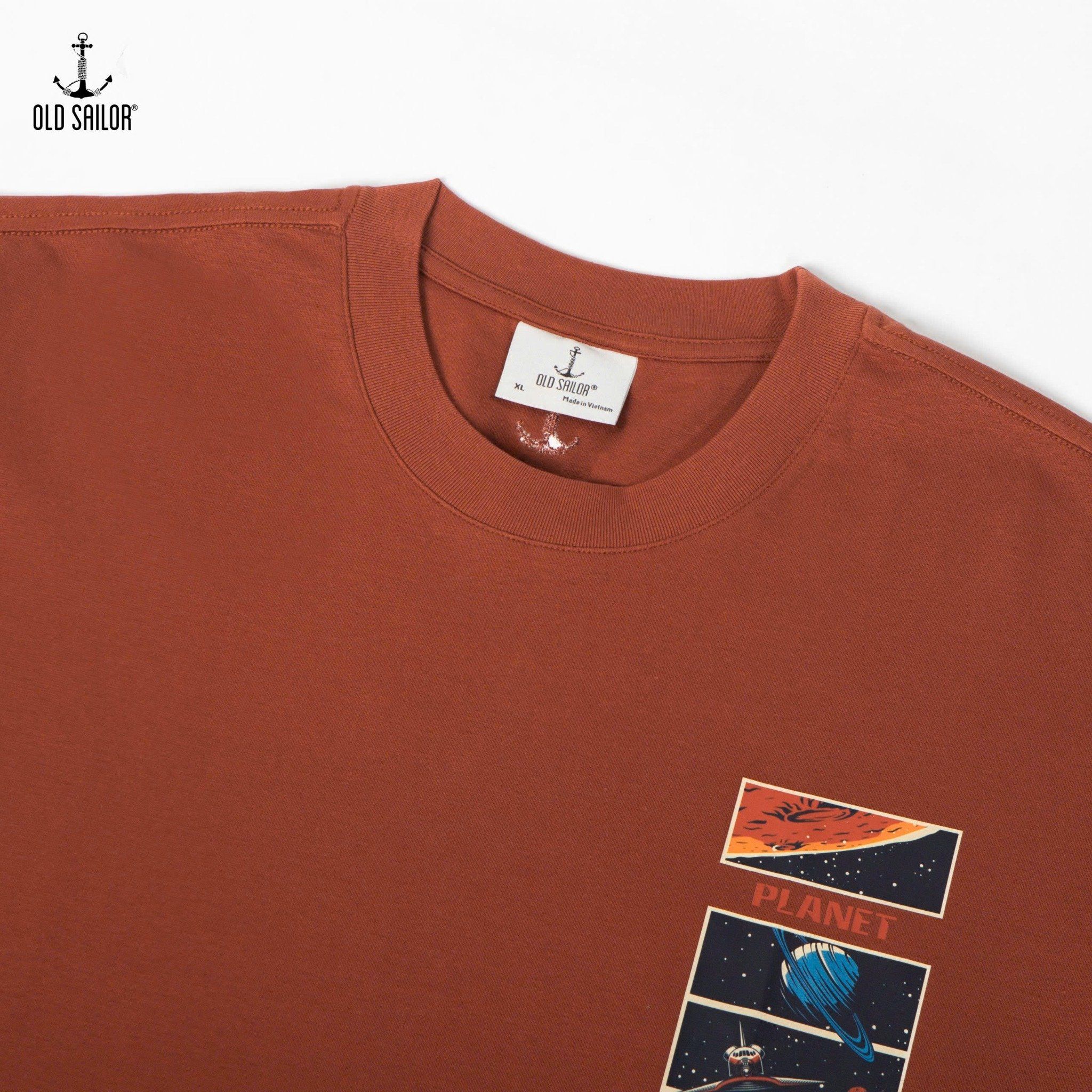  Áo Thun Nam Planet Mars Old Sailor - ATRE 88655  - Big size upto 5XL 