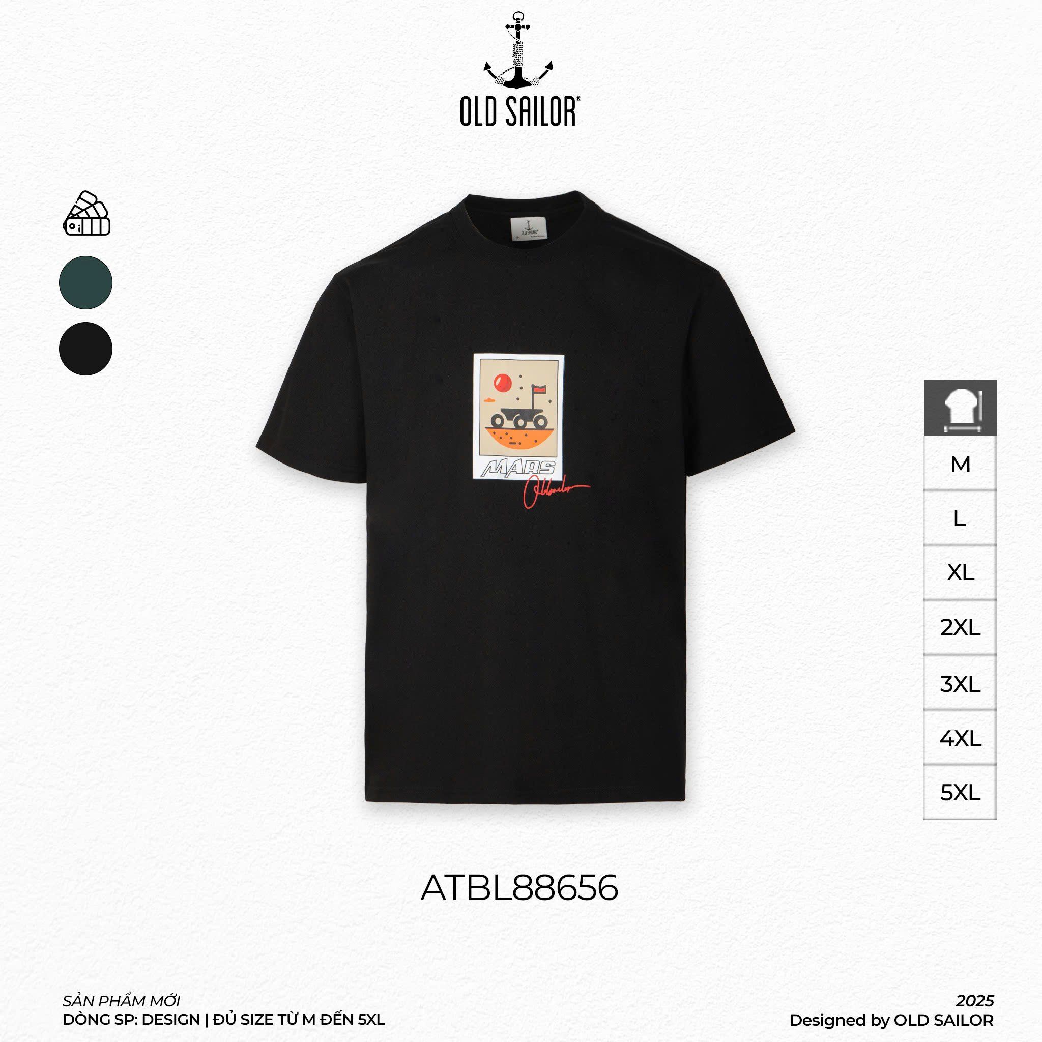  Áo Thun Nam Rover Mars Old Sailor - ATBL 88656 - Big size upto 5XL 