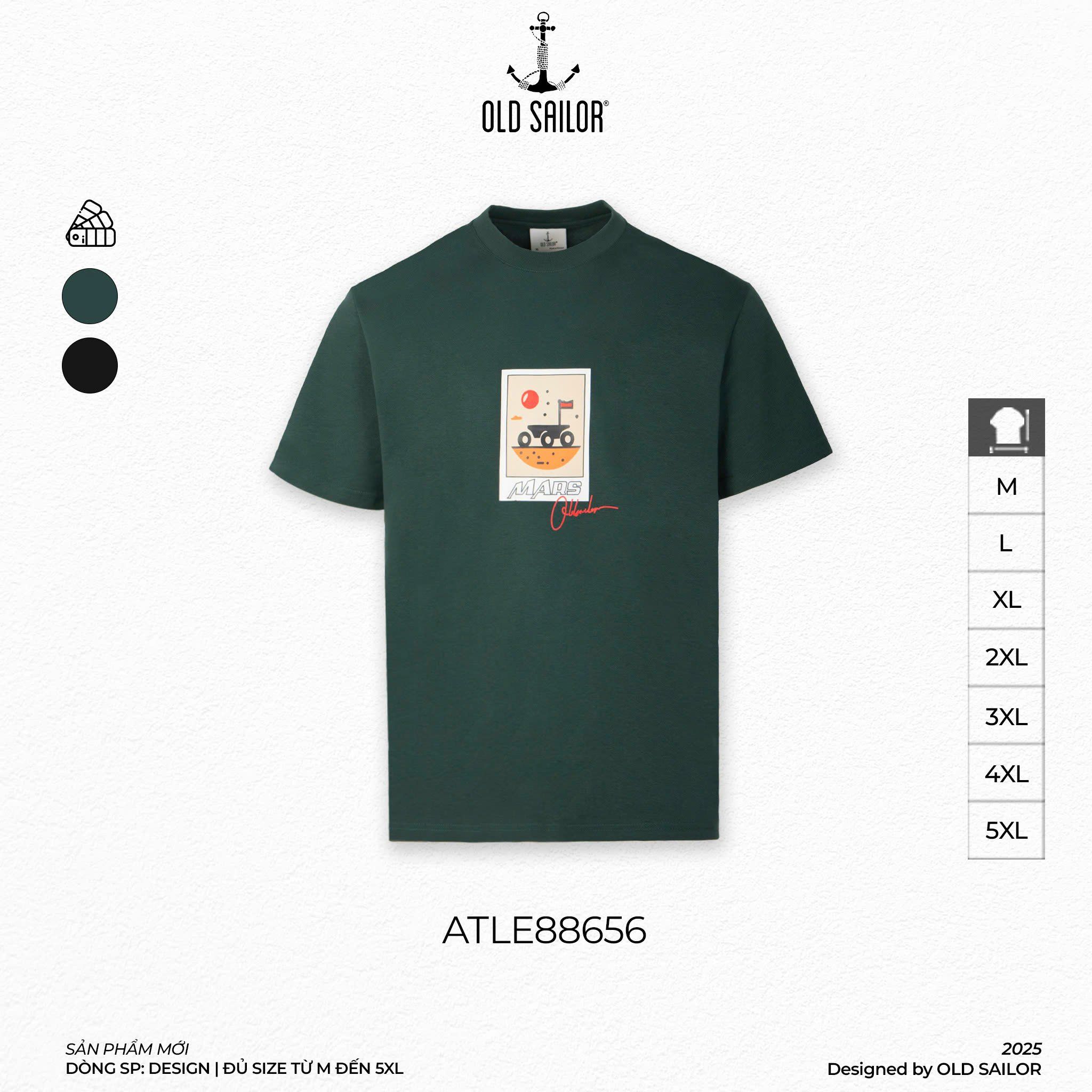  Áo Thun Nam Rover Mars Old Sailor - ATLE 88656 - Big size upto 5XL 