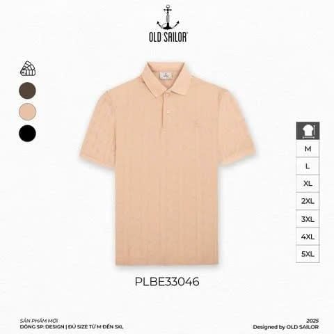  Áo Polo Nam Spiral Old Sailor - PLBE33046 - Big Size Upto 5XL - 2025 