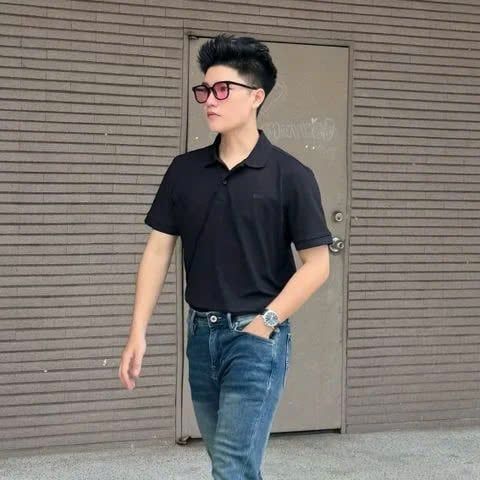 Áo Polo Nam Vải Coffee Old Sailor - Big Size Upto 5XL - 88642 