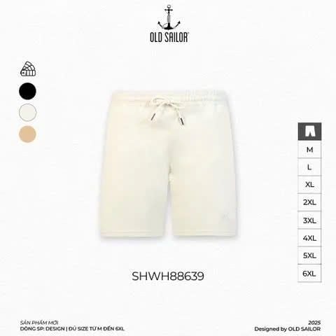  Quần Short Nam Old Sailor - 88639 - Big size upto 6XL 