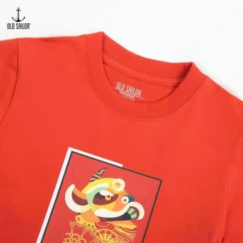  Áo Thun Trẻ Em - Áo Phát Lộc - Old Sailor - 33033 