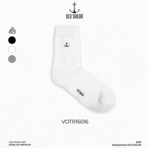  Vớ Nam Cổ Cao Old Sailor - VOTR16016 