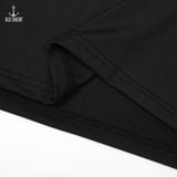  Sporty Deep Black Tee - 33055 