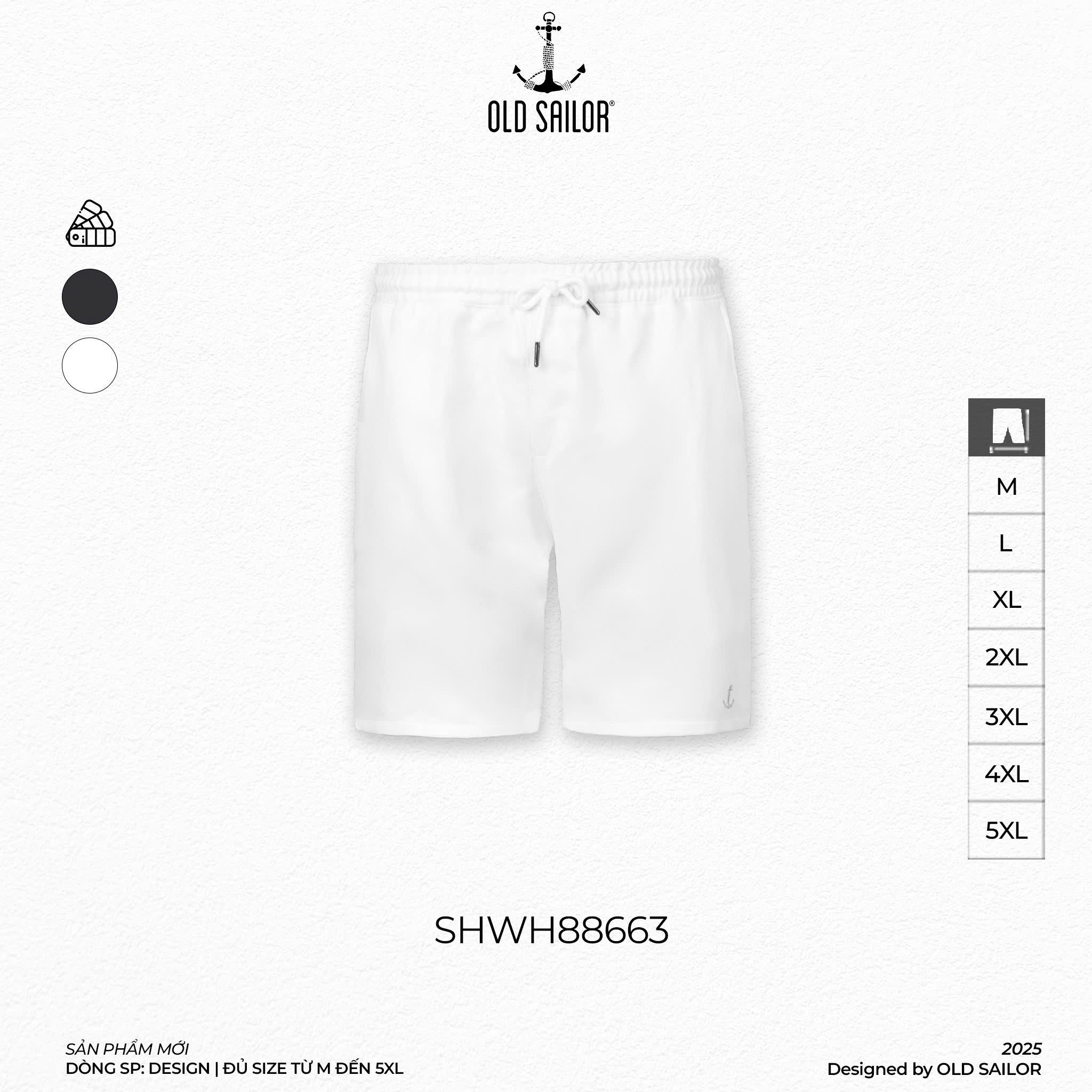 Quần Short Nam Massive Old Sailor - SHWH88663 - Bigsize Up To 5XL 