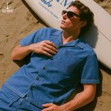 Set Combo Cuban Cotton Denim Old Sailor ( SMLD88653 + SHLD88654 ) - Size M 