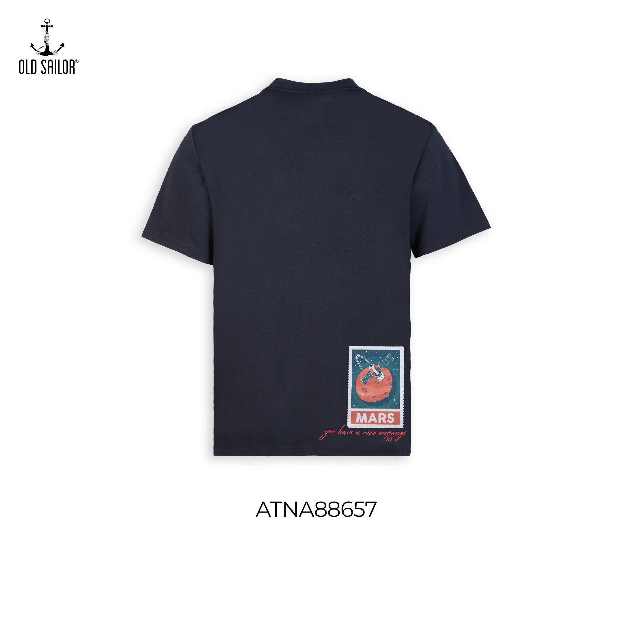  Áo Thun Nam Stamp Mars Old Sailor Tee  - ATNA 88657 - Big Size Up To 5XL 