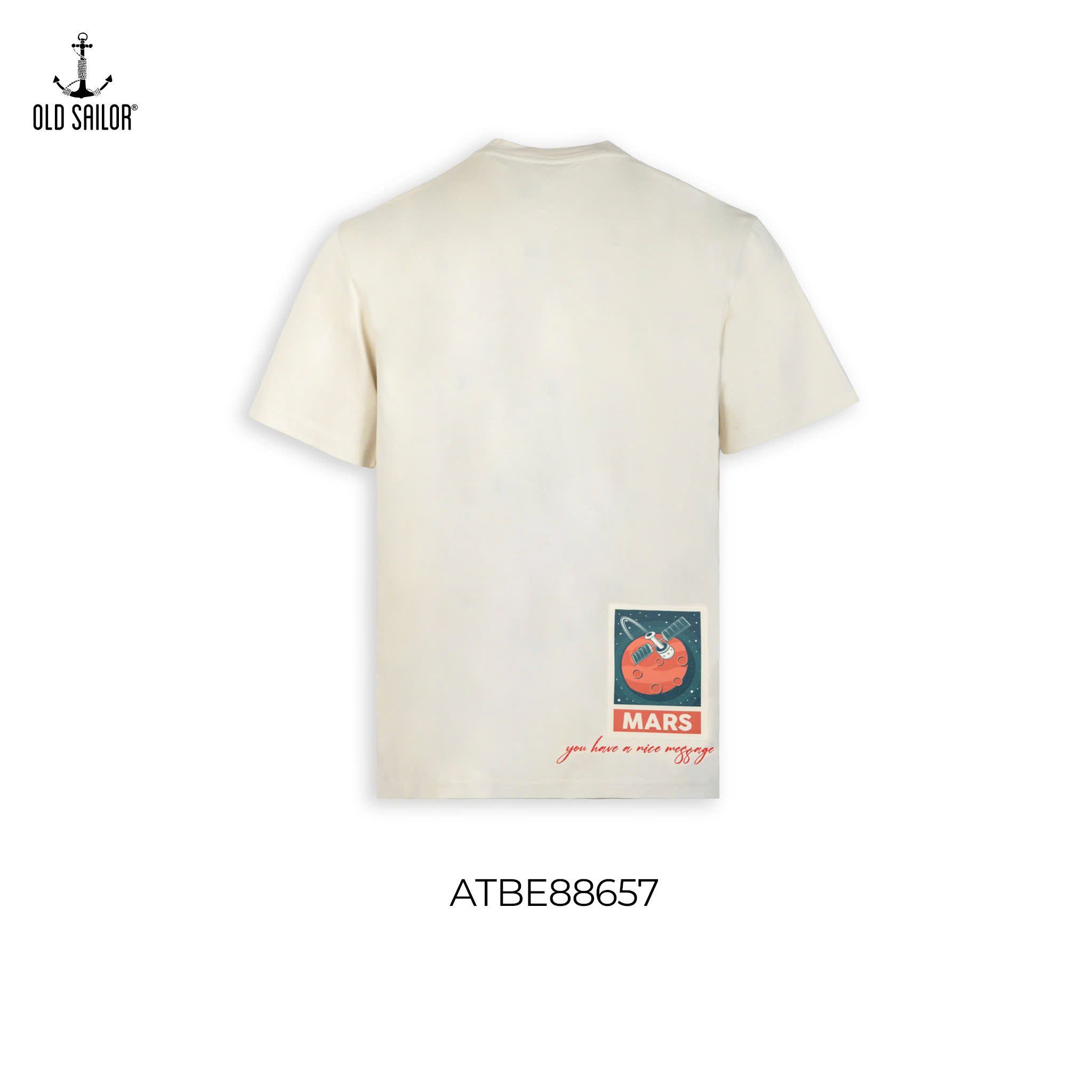  Áo Thun Nam Stamp Mars Old Sailor Tee - ATBE88657 - Big size upto 5XL 