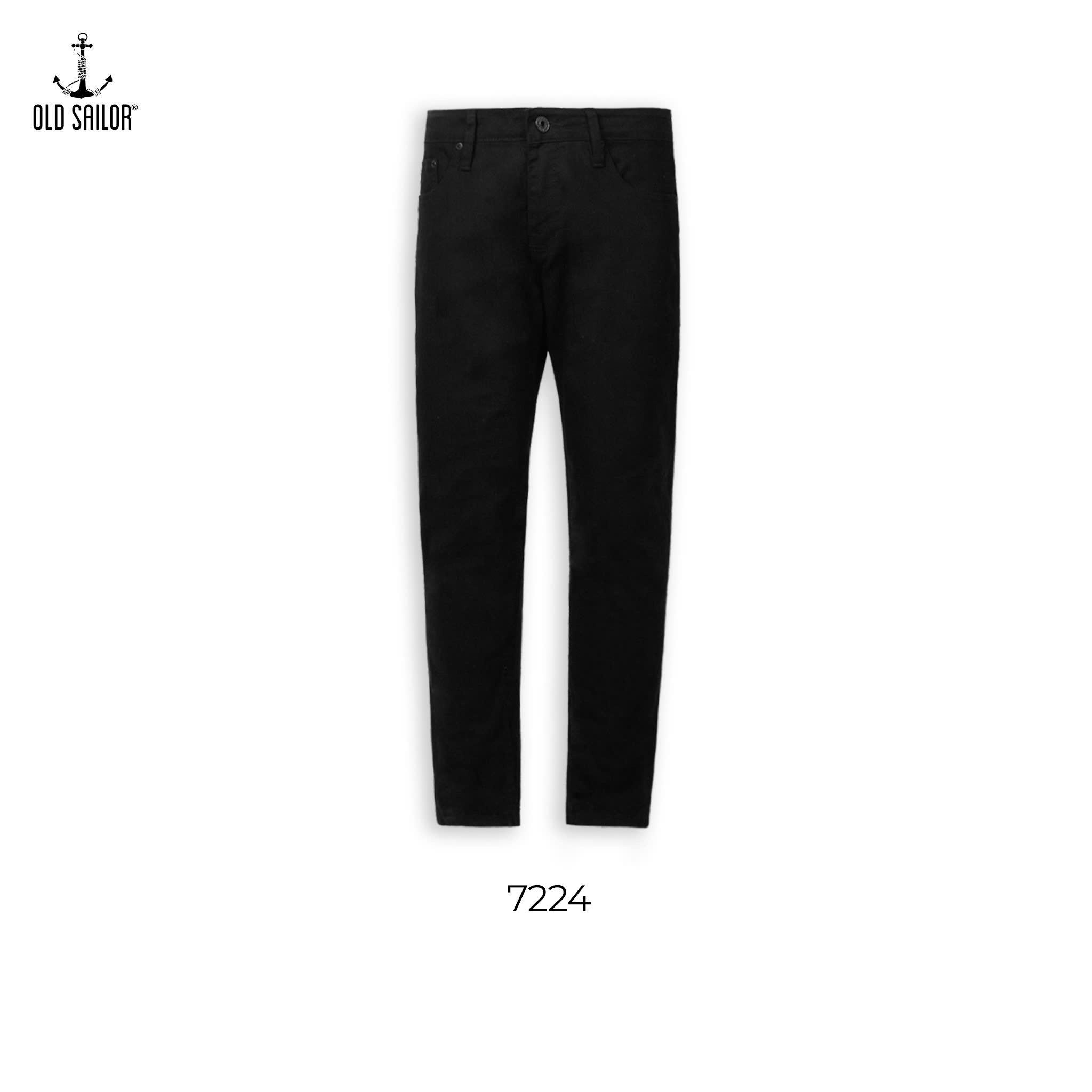  Quần Jean Nam Premium Jeans Deep-Black Old Sailor - 7224 - Big size upto 44 