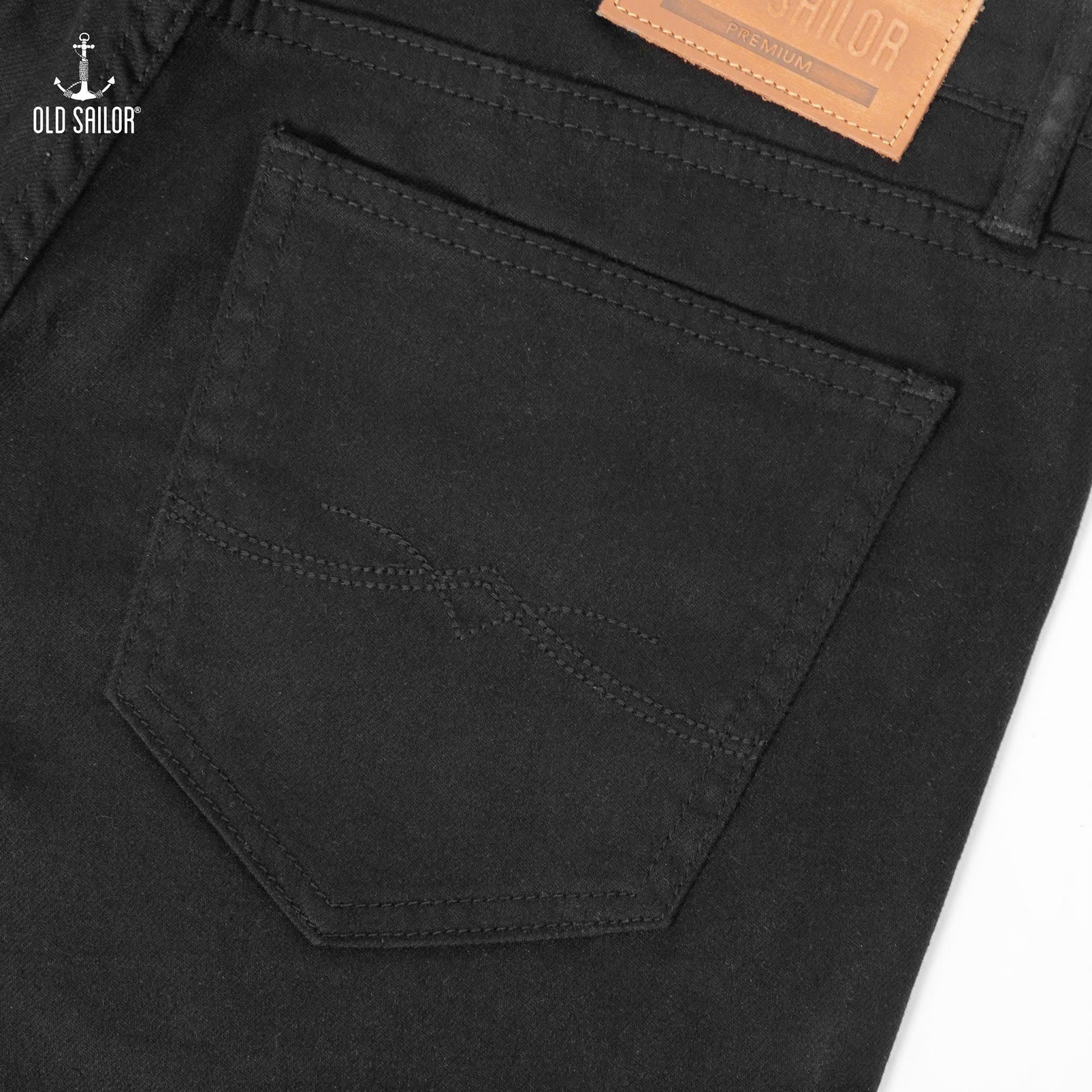  Quần Jean Nam Premium Jeans Deep-Black Old Sailor - 7224 - Big size upto 44 