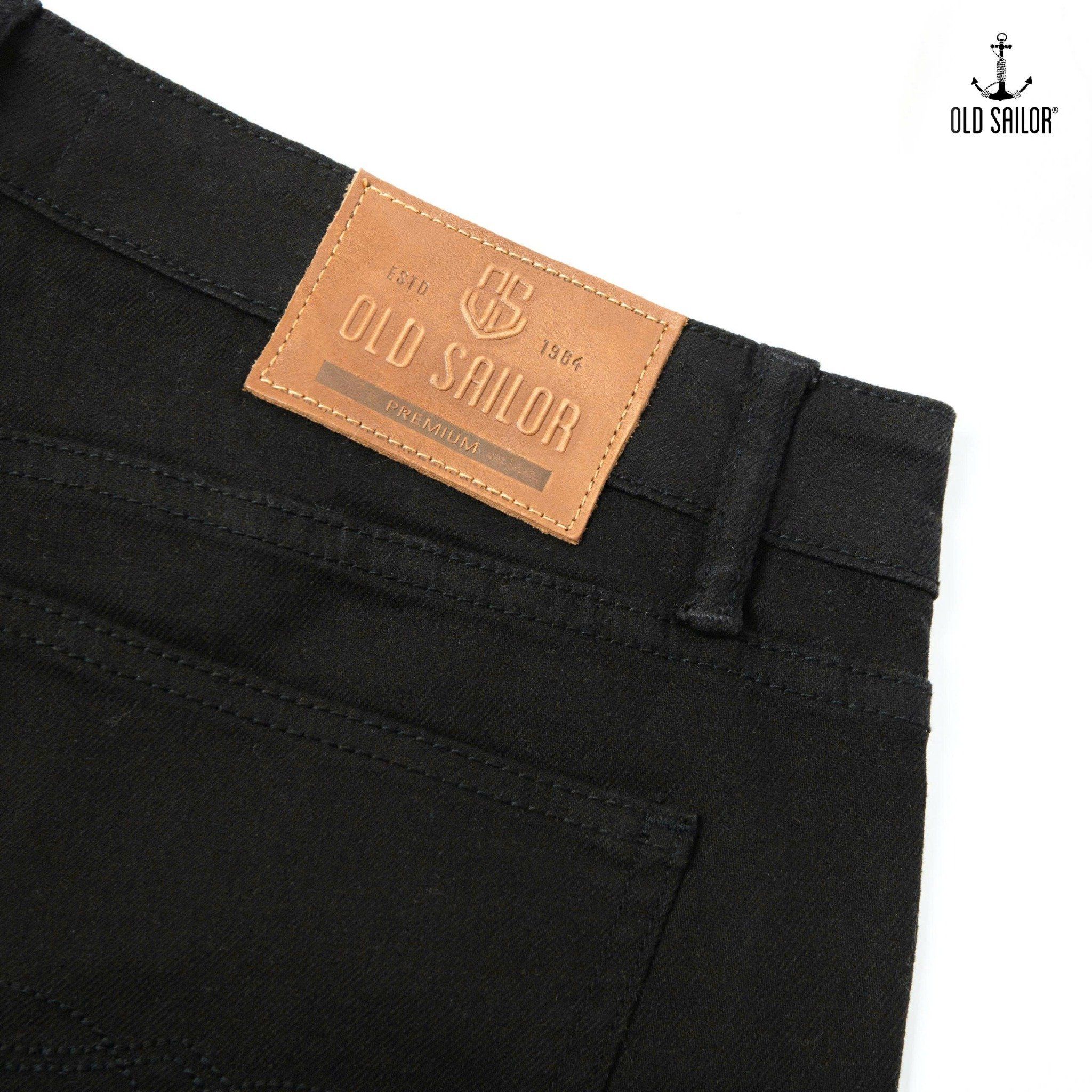  Quần Jean Nam Premium Jeans Deep-Black Old Sailor - 7224 - Big size upto 44 
