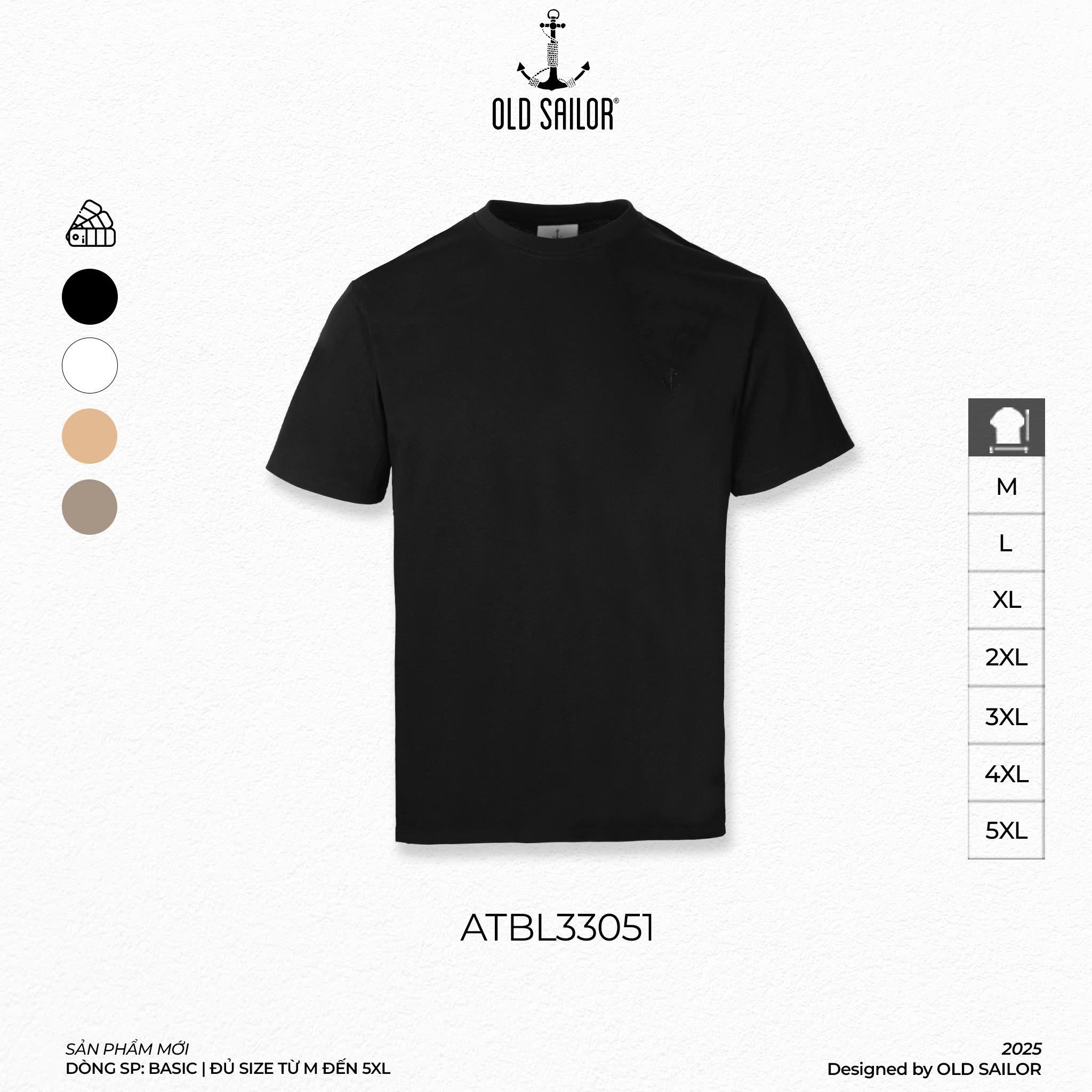  Áo Thun Nam Osl Taggy Tee - ATBL 33051 - Big size upto 5XL 
