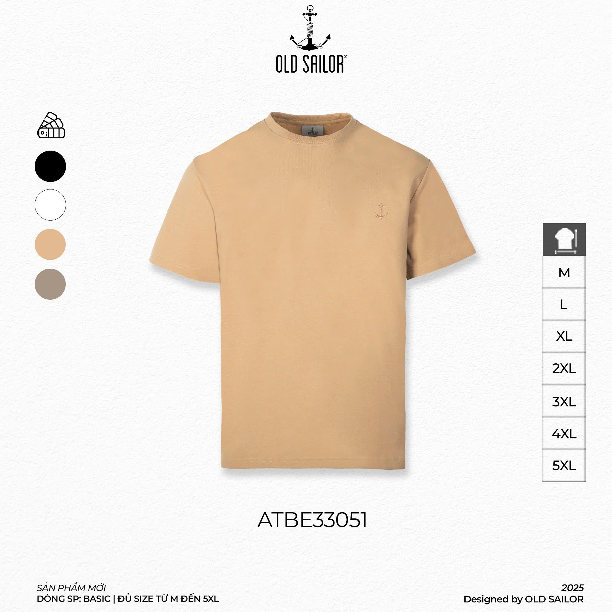  Áo Thun Nam Osl Taggy Tee - ATBE 33051 - Big size upto 5XL 