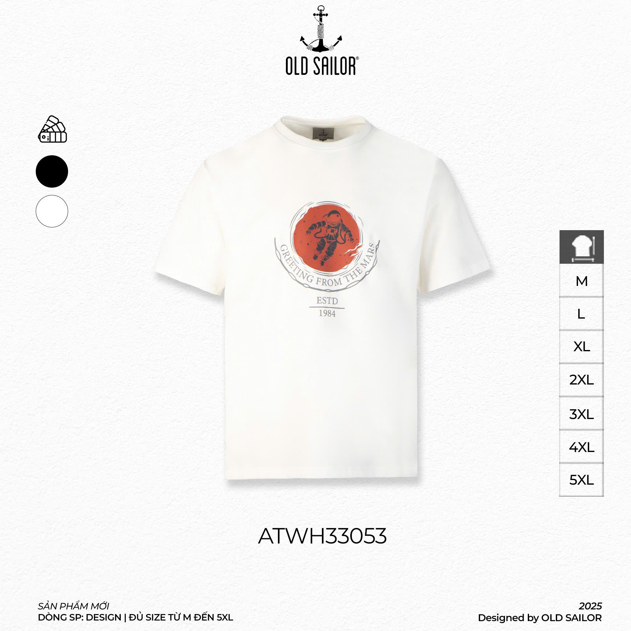  Áo Thun Nam Osl Exploration Tee - ATWH 33053 - Big size upto 5XL 
