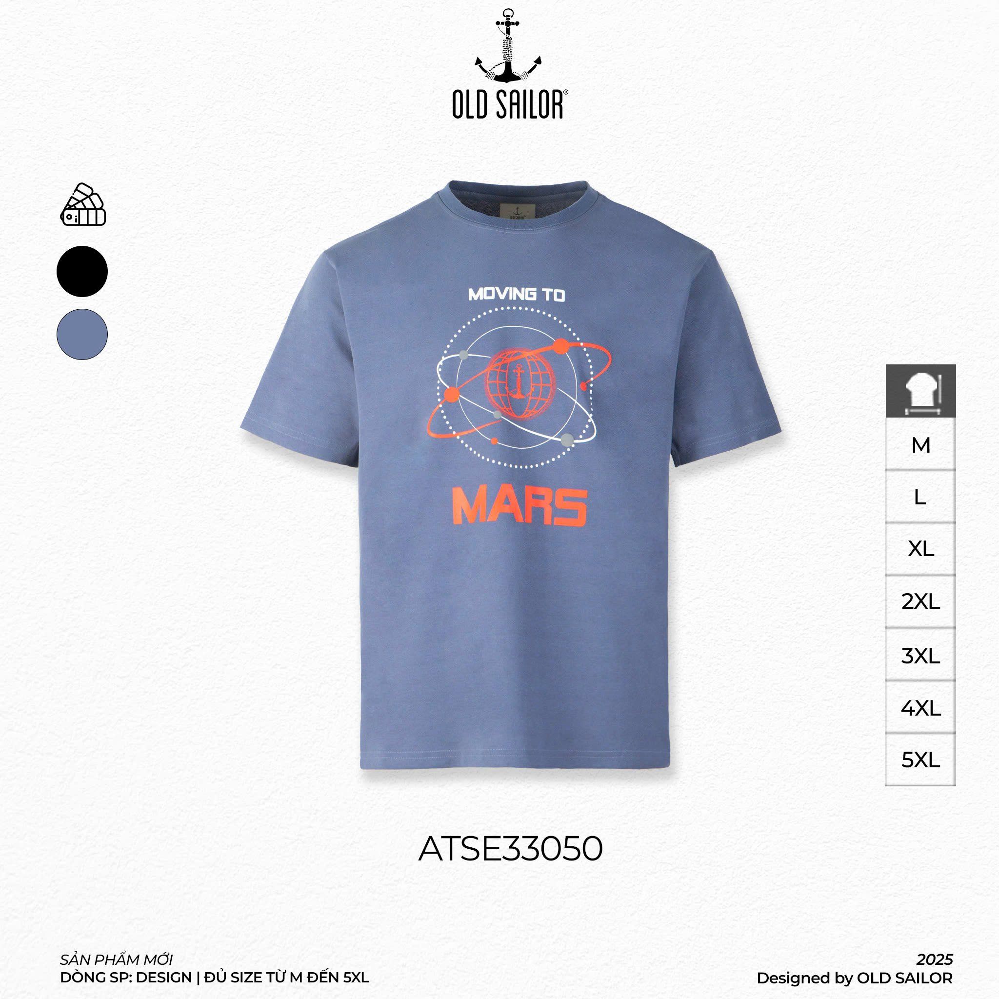  Áo Thun Nam Osl Moving Mars Tee -  ATSE 33050 - Bigsize upto 5XL 