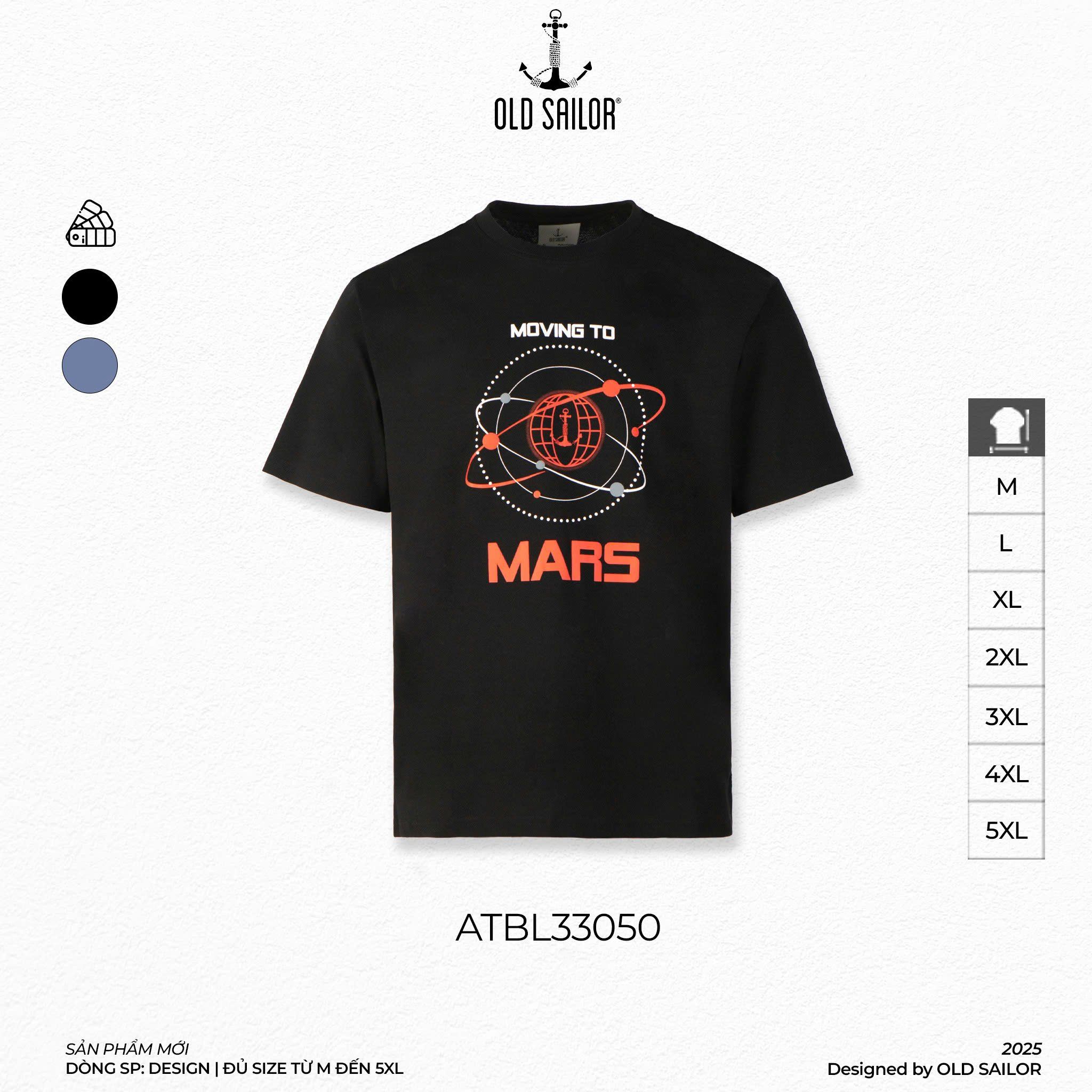  Áo Thun Nam Osl Moving Mars Tee - ATBL 33050 - Bigsize upto 5XL 