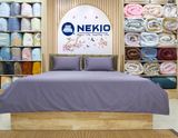  Bộ Chăn Ga Cotton USA Nekio Tím 