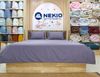 Bộ Chăn Ga Cotton USA Nekio Tím