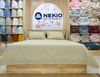 Bộ Chăn Ga Cotton USA Nekio Vàng Be
