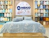  Bộ chăn ga Lụa Tencel hoa Mùi Tây 