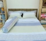  Bộ chăn ga Modal Kẻ Xanh 