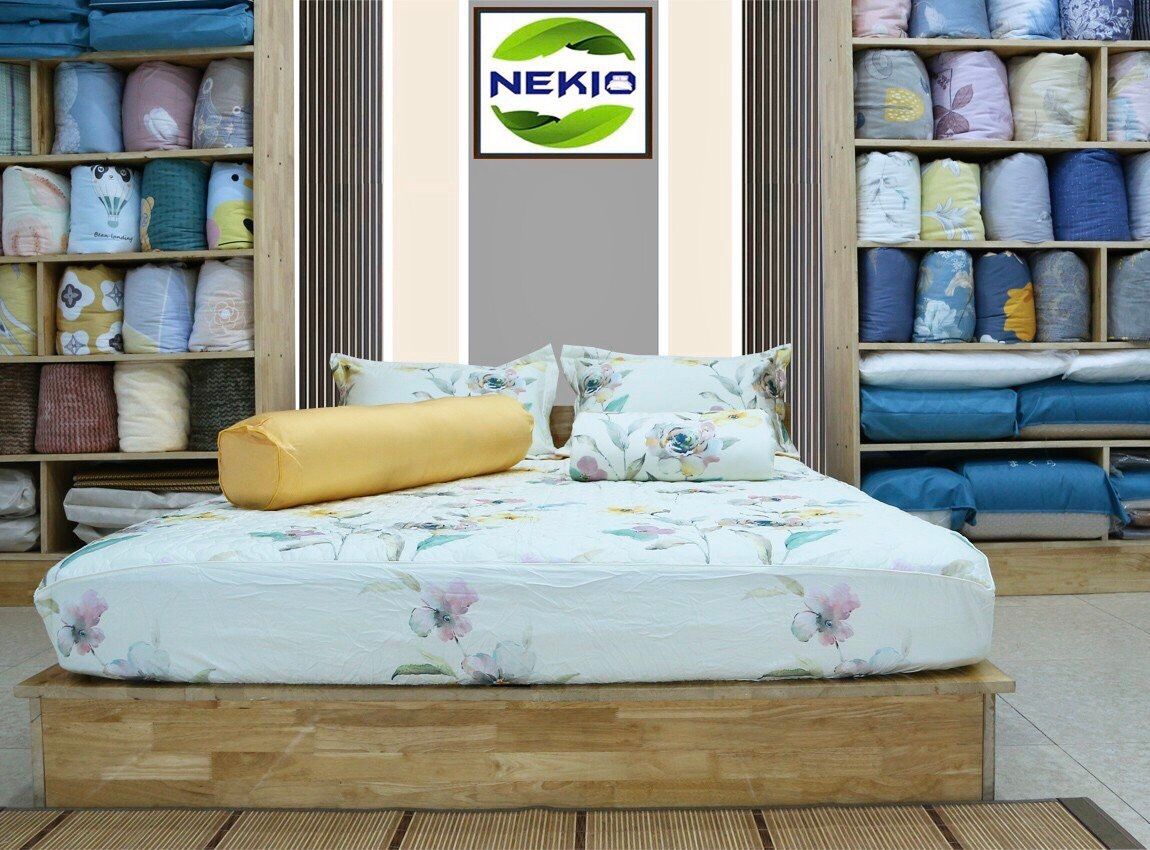  Bộ Chăn Ga Kam Cotton Thạch Thảo 