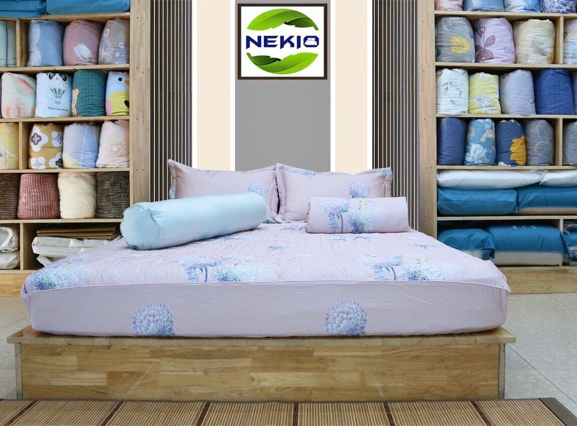  Bộ Chăn Ga Kam Cotton Tú Cầu 
