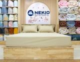  Bộ Chăn Ga Cotton USA Nekio Vàng Be 