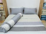  Bộ chăn ga Modal Kẻ Xám 