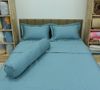  Bộ chăn ga lụa Tencel Nekio Xanh 