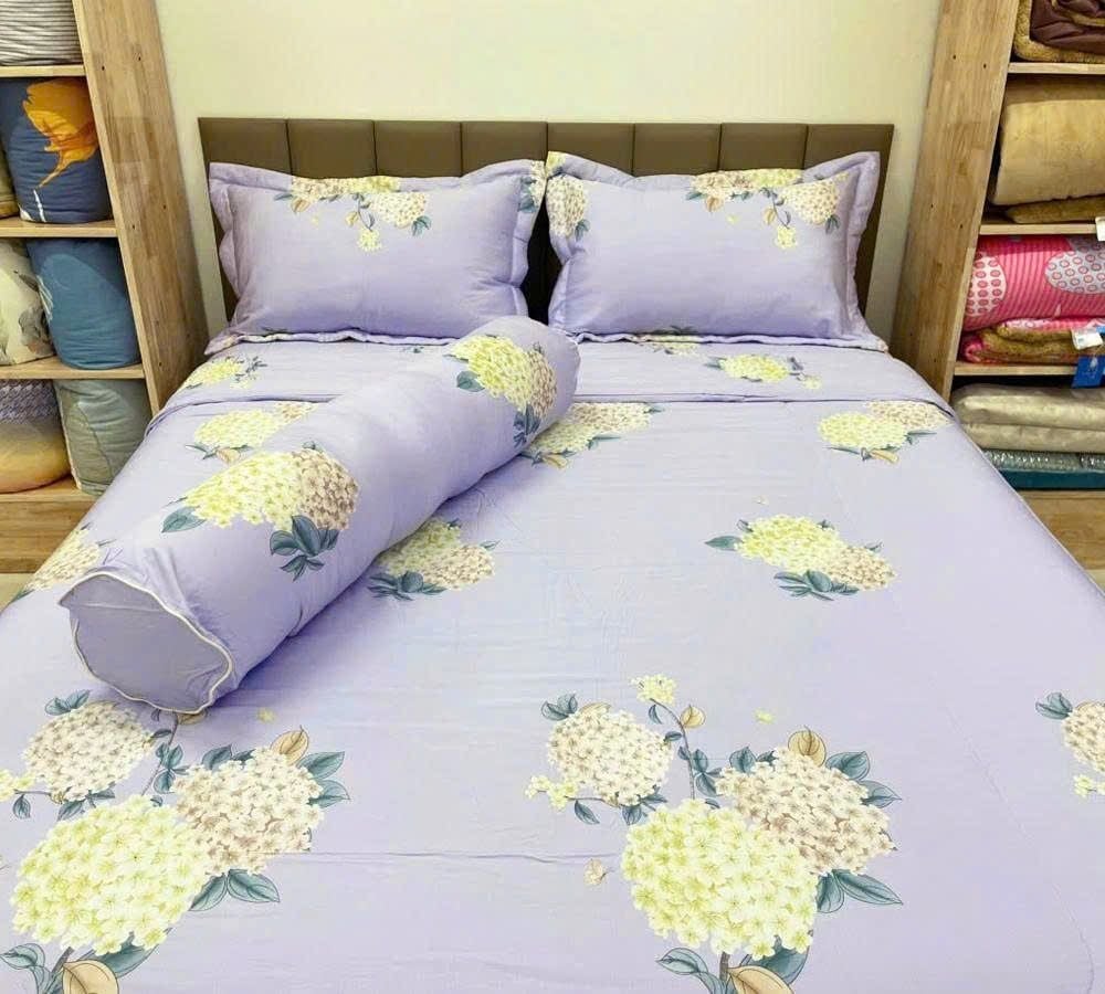  Bộ chăn ga Modal Cẩm Tú Cầu 