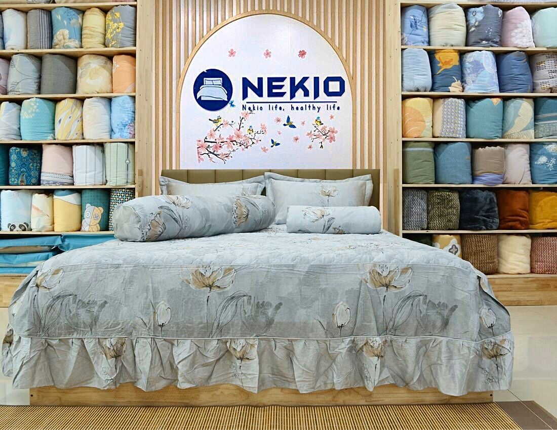  Bộ chăn ga ProTencel hoa Cát Tường 