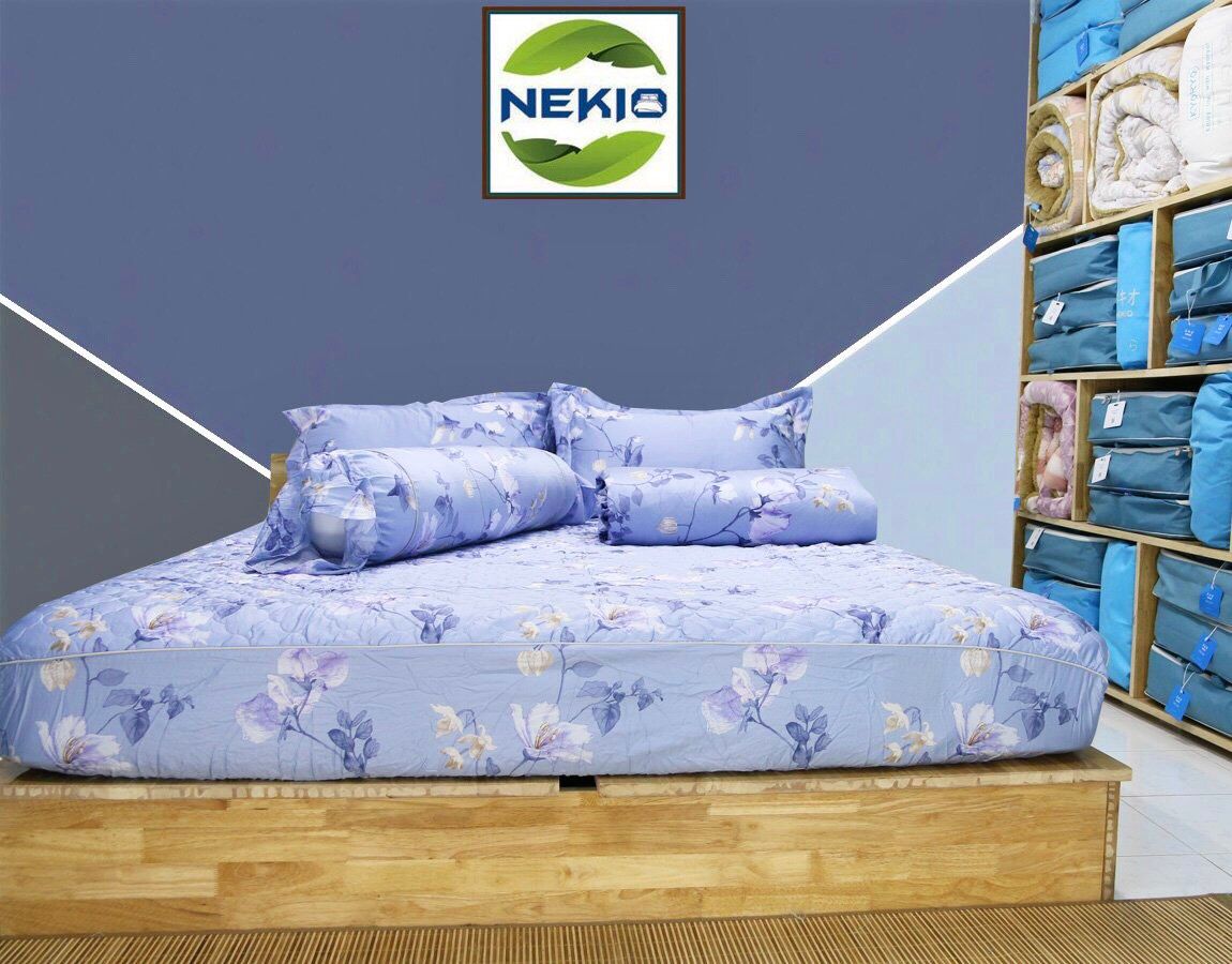  Bộ chăn ga lụa Protencel Hoa Dây 