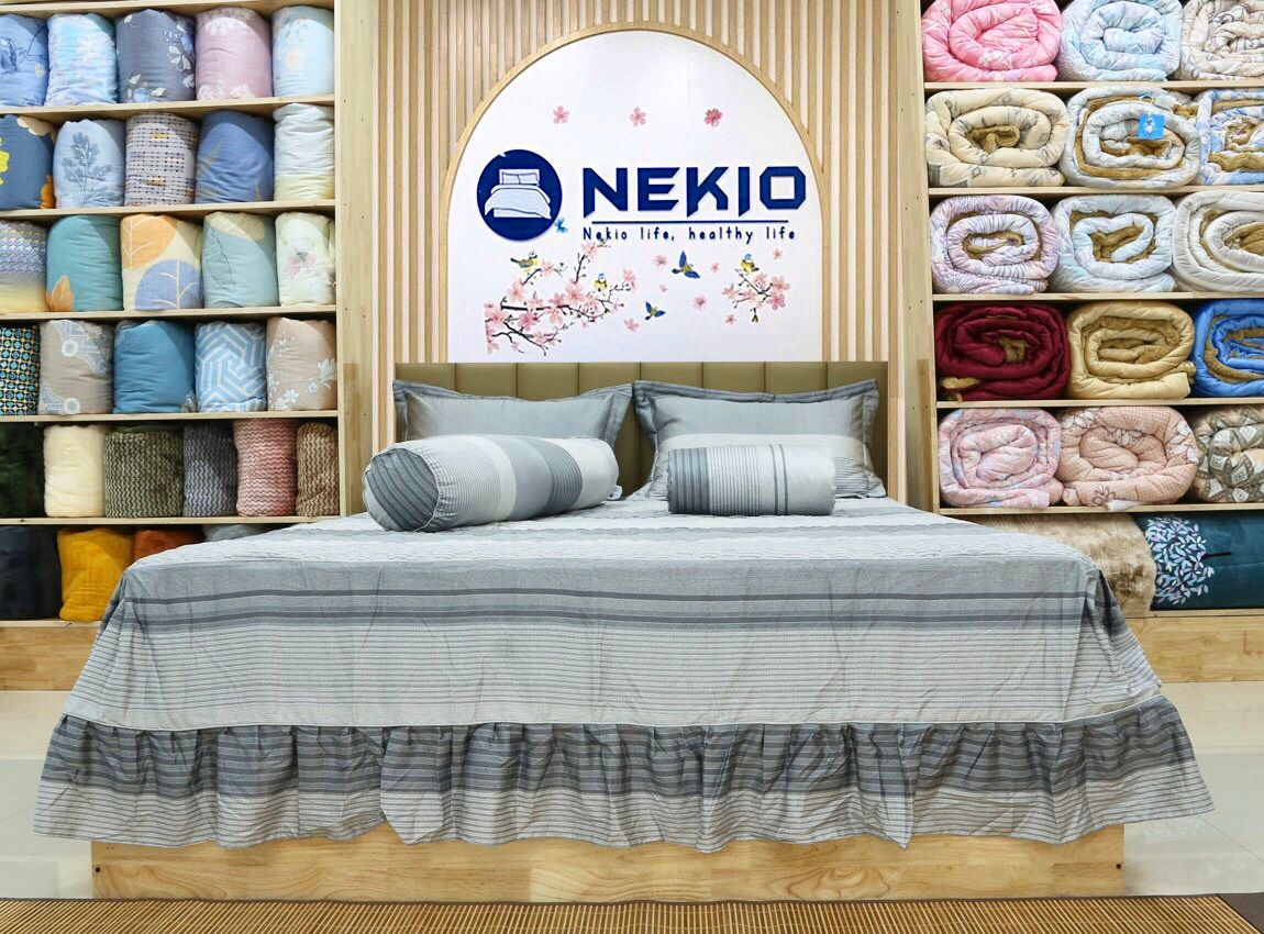  Bộ chăn ga lụa ProTencel Nền Xám 