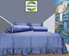  Bộ Chăn Ga Lụa ProTencel Nền Xanh 
