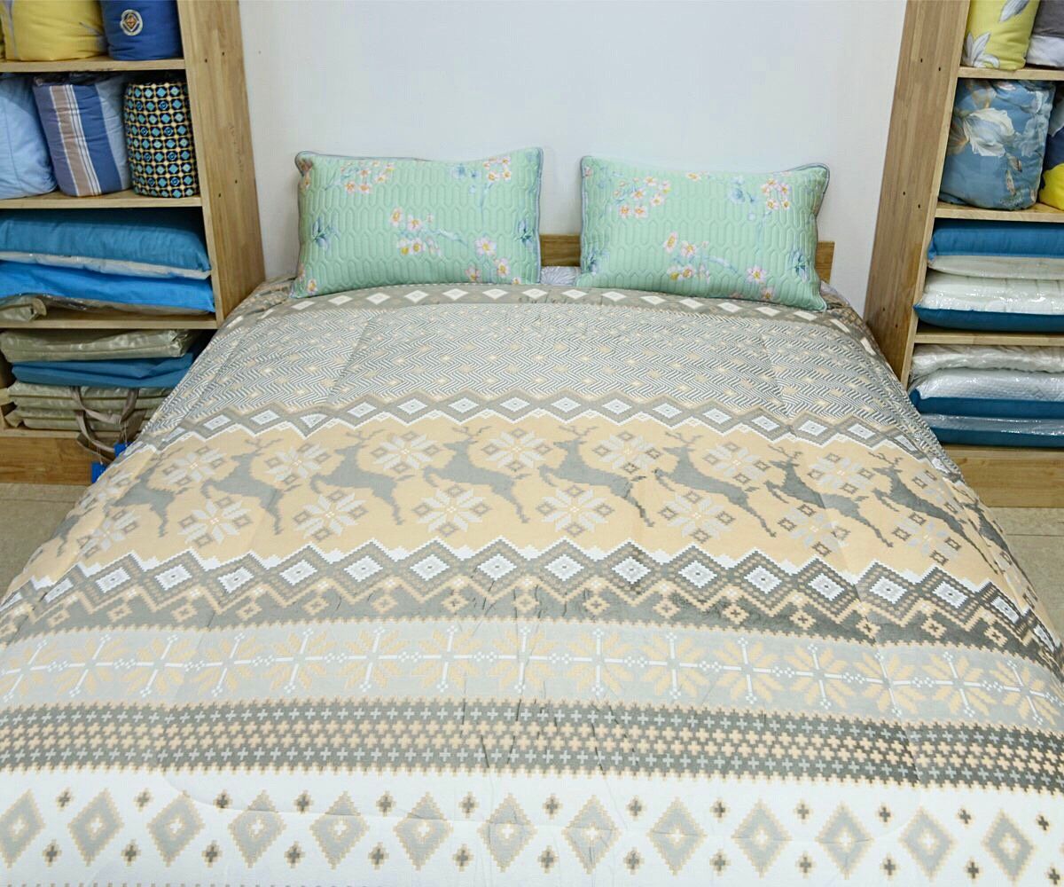  Chăn Lông Thỏ Queen Luxury Nekio Tuần Lộc 