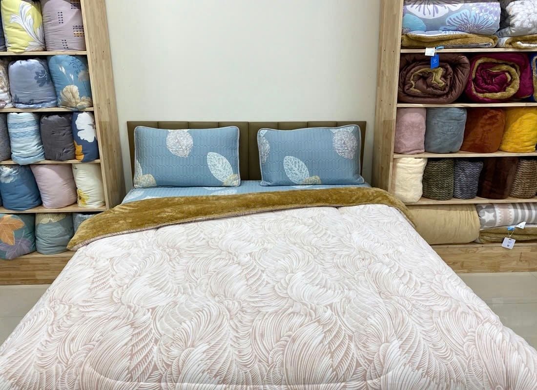  Chăn lông cừu Vân Tuyết Cam 
