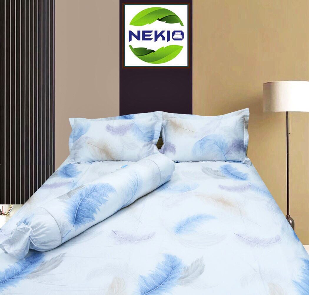  Bộ chăn ga Lụa Tencel Lông Vũ 