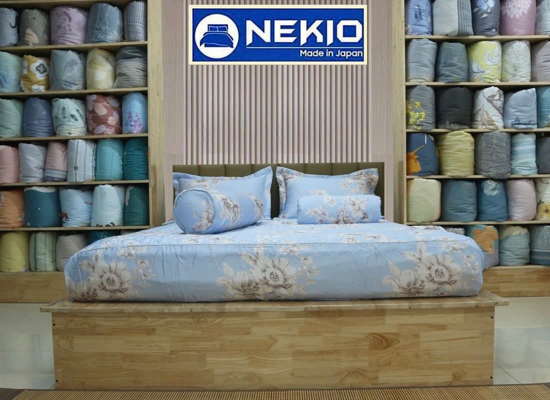  Bộ chăn ga ProTencel Hoa Xanh 