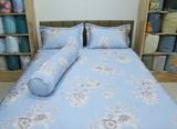  Bộ chăn ga ProTencel Hoa Xanh 