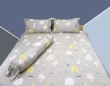  Bộ Chăn ga lụa Tencel Nấm Lùn 