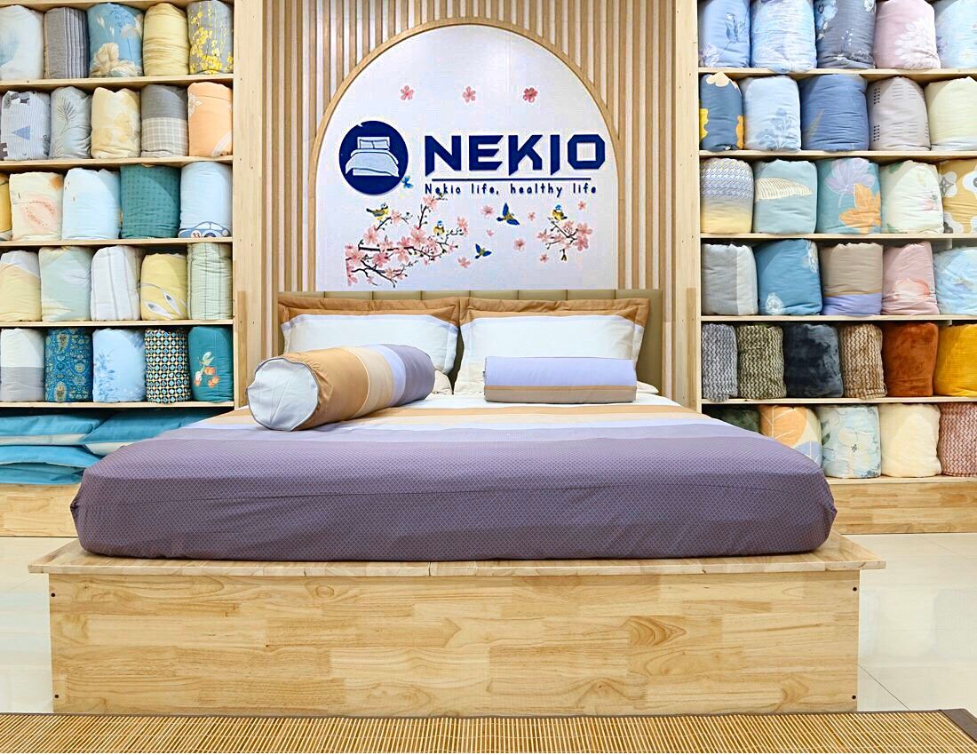  Bộ chăn ga Modal Kẻ Nâu 