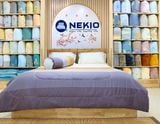  Bộ chăn ga Modal Kẻ Nâu 