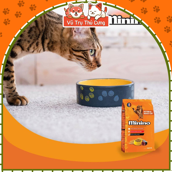 Thức Ăn Hạt Minino Tuna Cho Mèo Mọi Độ Tuổi 1,3Kg