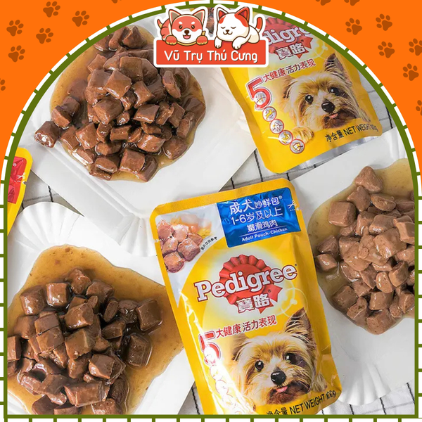 Pate cho chó Pedigree xuất xứ Thái Lan