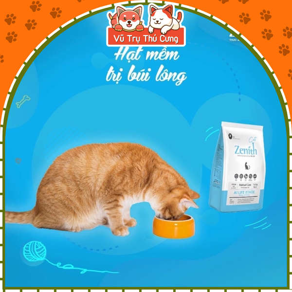 Hạt Mềm Zenith Hairball Tiêu Búi Lông Cho Mèo 300g2